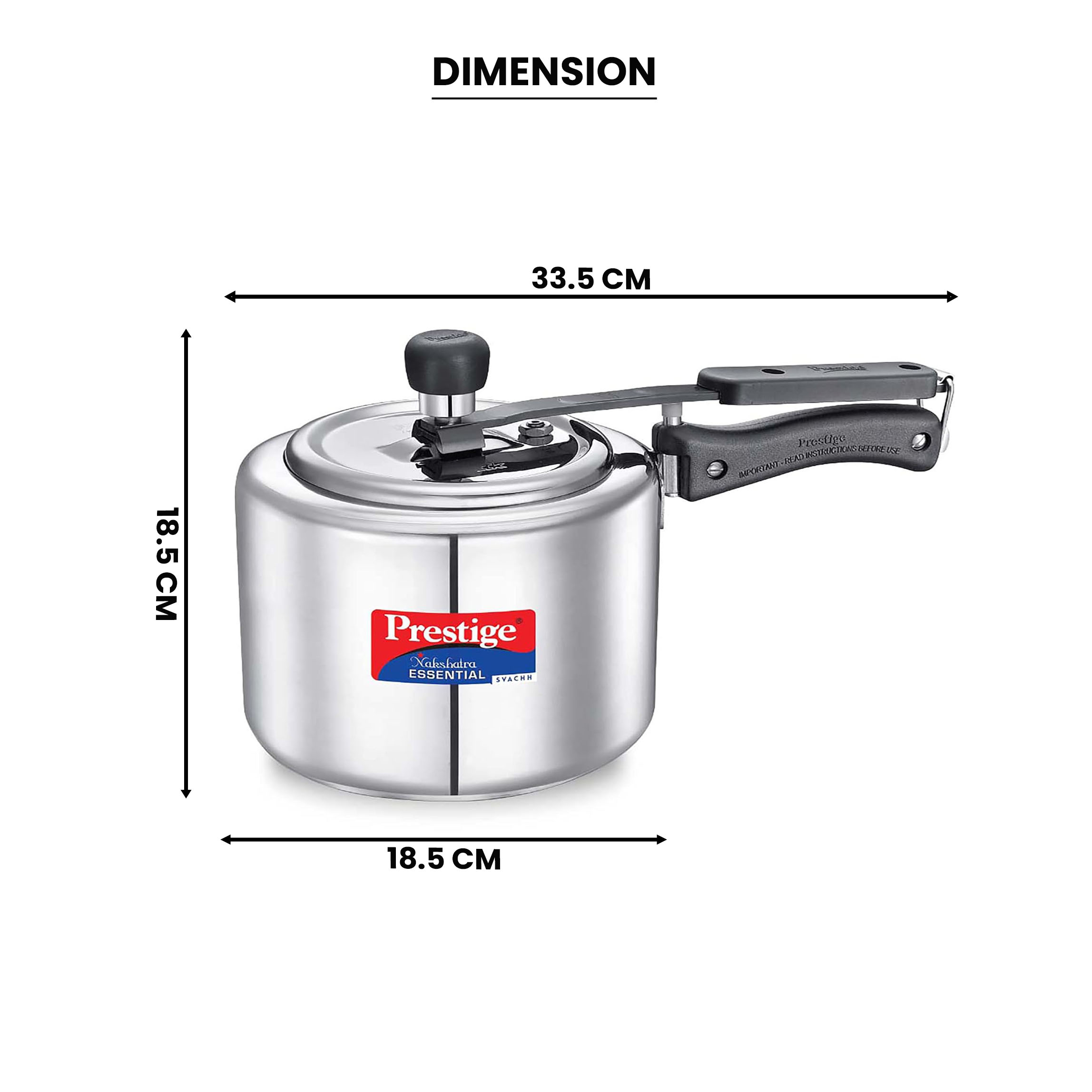 Buy Prestige Nakshatra Essential Svachh Stainless Steel Ltr